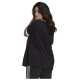Adidas Γυναικεία κοντομάνικη μπλούζα 3 Stripes (plus size)